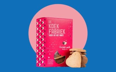 Valentijnskoekjes van De Koekfabriek 💙